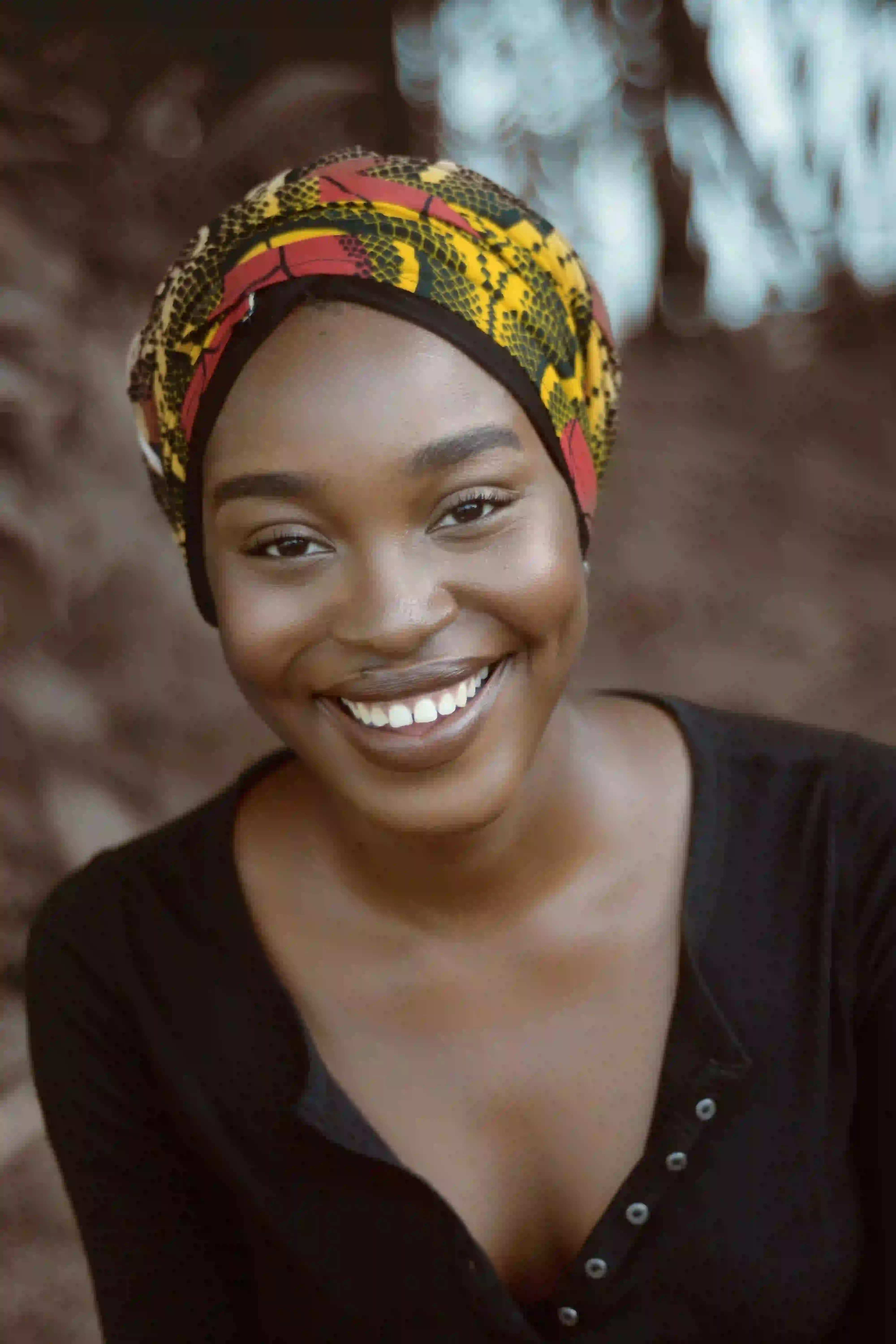 picture of a woman smiling
